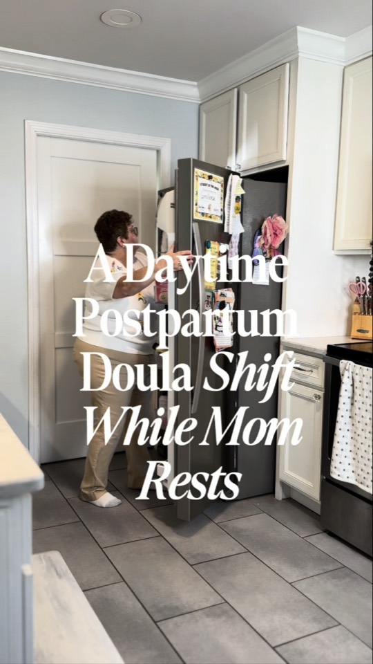 A Daytime Postpartum Doula Shift While Mom Rests, reel for 615 Doula Co.